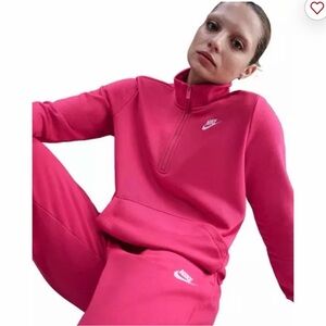 NWT Nike NSW Club Fleece Quarter Zip